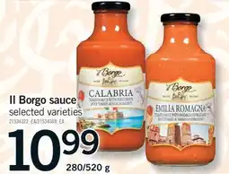 Fortinos II BORGO SAUCE, 280/520 G offer