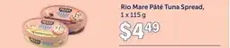 Fortinos RIO MARE PÂTÉ TUNA SPREAD, 1 X 115 G offer
