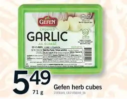 Fortinos GEFEN HERB CUBES, 71 g offer