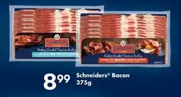 Fortinos SCHNEIDERS BACON, 375G offer