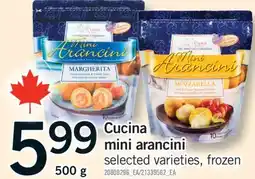 Fortinos CUCINA MINI ARANCINI, 500 g offer