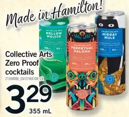 Fortinos COLLECTIVE ZERO PROOF COCKTAILS, 355 ML offer