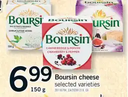 Fortinos BOURSIN CHEESE, 150 G offer