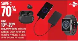 Canadian Tire Bluehive Earbuds, Smart Watch and Charging Products offer