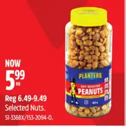 Canadian Tire Planters Selected Nuts offer