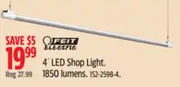 Canadian Tire 4´ LED Shop Light. 1850 lumens offer
