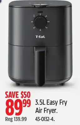 Canadian Tire T-fal 3.5L Easy Fry Air Fryer offer