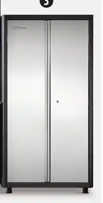 Canadian Tire Stainless-Steel Tall Cabinet offer