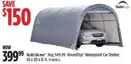Canadian Tire Shelterlogic RoundTop Waterproof Car Shelter, 10 x 20 x 8´ h offer