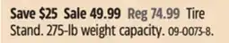 Canadian Tire 275-lb weight capacity offer