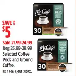 Canadian Tire Keurig Selected Coffee Pods and Ground Coffee offer