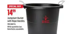 Canadian Tire Gracious Living Jumpstart Bucket with Rope Handles offer