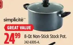 Canadian Tire 8-Qt Non-Stick Stock Pot offer