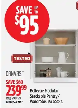 Canadian Tire Canvas Wardrobe offer