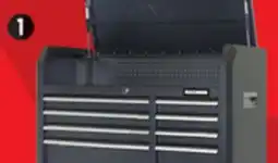 Canadian Tire Maximum 43˝ Black Tool Chest with Power Strip offer
