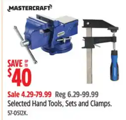 Canadian Tire Selected Hand Tools, Sets and Clamps offer