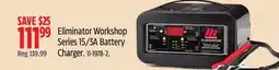Canadian Tire MotoMaster Eliminator Workshop Series 15/3A Battery Charger offer