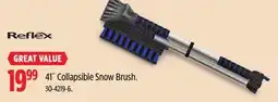 Canadian Tire Reflex 41˝ Collapsible Snow Brush offer
