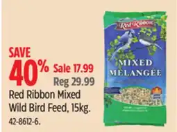 Canadian Tire Red Ribbon Mixed Wild Bird Feed, 15kg offer