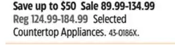 Canadian Tire Paderno Selected Countertop Appliances offer