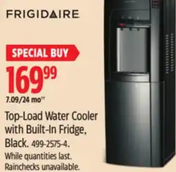 Canadian Tire Frigidaire Top-Load Water Cooler with Built-In Fridge offer