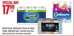 Canadian Tire Facial Tissue, Bathroom Tissue or Paper Towel offer