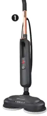 Canadian Tire BISSELL Spinwave Smartsteam Scrubbing & Sanitizing Spin Mop offer