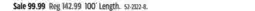 Canadian Tire 100´ Length offer