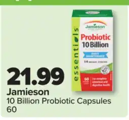 PharmaChoice Jamieson 10 Billion Probiotic Capsules 60 offer
