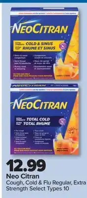 PharmaChoice Neo Citran Cough, Cold & Flu Regular, Extra Strength offer