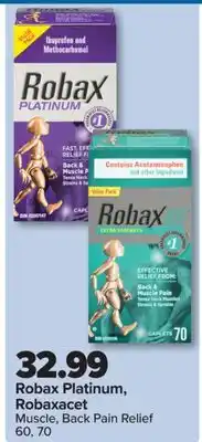 PharmaChoice Robax Platinum, Robaxacet Muscle, Back Pain Relief offer