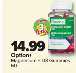 PharmaChoice Option+ Magnesium + D3 Gummies offer