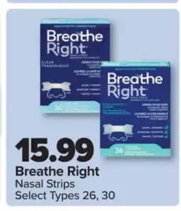 PharmaChoice Breathe Right Nasal Strips offer