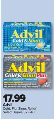 PharmaChoice Advil Cold, Flu, Sinus Relief offer