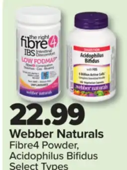 PharmaChoice Fibre4 Powder, Acidophilus Bifidus offer