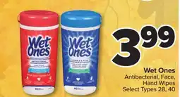 PharmaChoice Wet Ones Antibacterial, Face, Hand Wipes offer