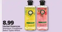 PharmaChoice 9Herbal Essences Shampoo, Conditioner offer