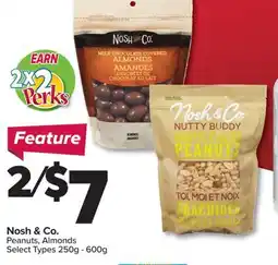 PharmaChoice Nosh & Co. Peanuts, Almonds offer