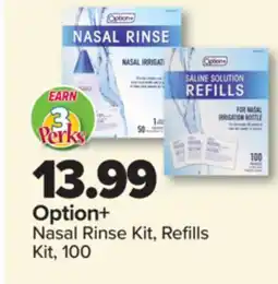 PharmaChoice Option+ Nasal Rinse Kit, Refills Kit offer