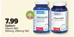 PharmaChoice Option+ Vitamin B12 offer