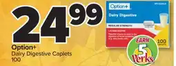 PharmaChoice Option+ Dairy Digestive Caplets offer