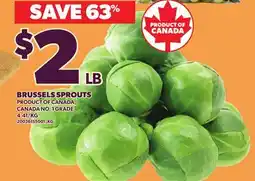 Loblaws BRUSSELS SPROUTS offer