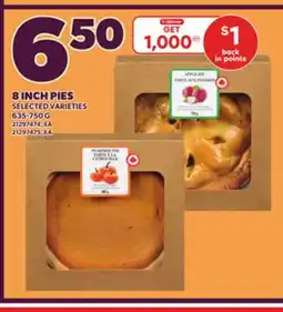 Loblaws 8 INCH PIES, 635-750 G offer