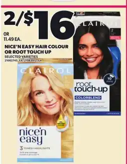 Loblaws NICE'N EASY HAIR COLOUR OR ROOT TOUCH UP offer