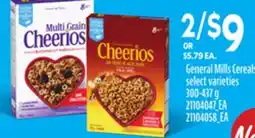 Loblaws GENERAL MILLS CEREALS, 300-437 G offer