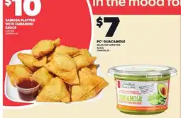 Loblaws SAMOSA PLATTER WITH TAMARIND SAUCE,1.37 KG offer