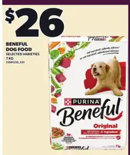 Loblaws BENEFUL DOG FOOD, 7 KG offer