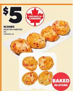Loblaws SCONES, 4'S offer