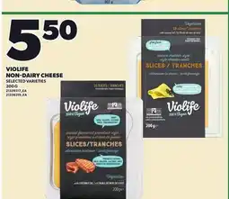 Loblaws VIOLIFE NON-DAIRY CHEESE, 200 G offer