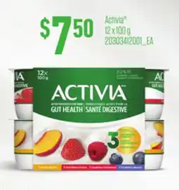 Loblaws ACTIVIA 12 X 100 G offer